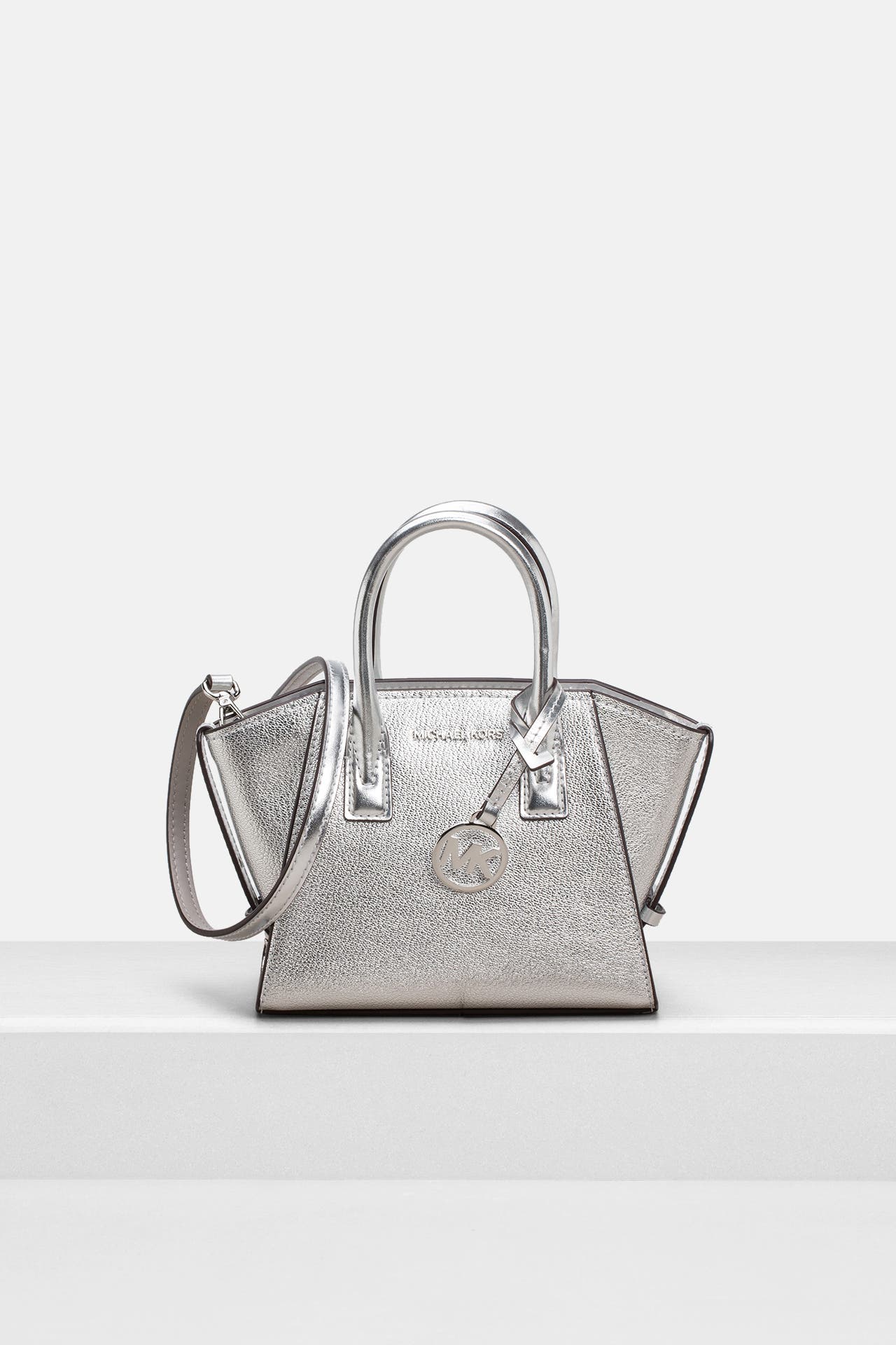 MICHAEL MICHAEL KORS Handtasche 'Avril' silber, Bild 1