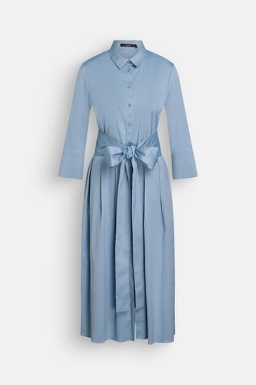 WINDSOR. Blusenkleid taubenblau