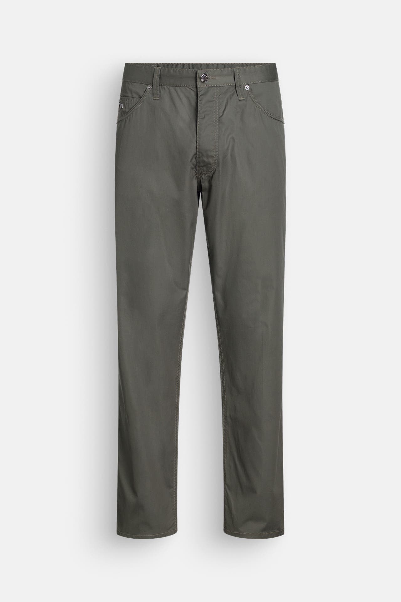 EMPORIO ARMANI Stoffhose oliv, Bild 1