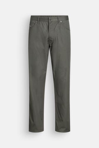 EMPORIO ARMANI Stoffhose oliv