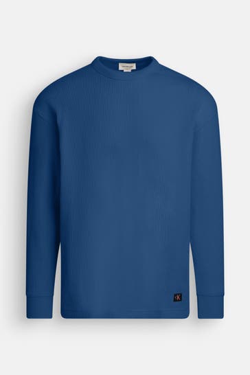 CALVIN KLEIN Strickpullover blau
