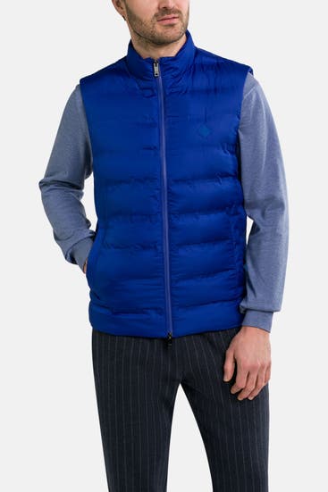 HACKETT - Steppweste blau