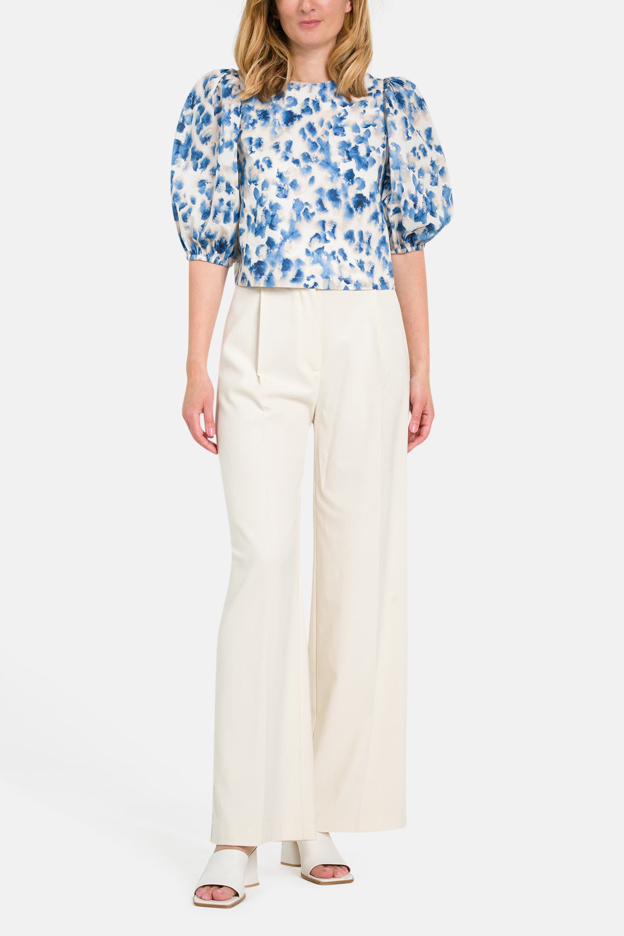 CLAIRE LUISE Bluse gemustert , Bild 1