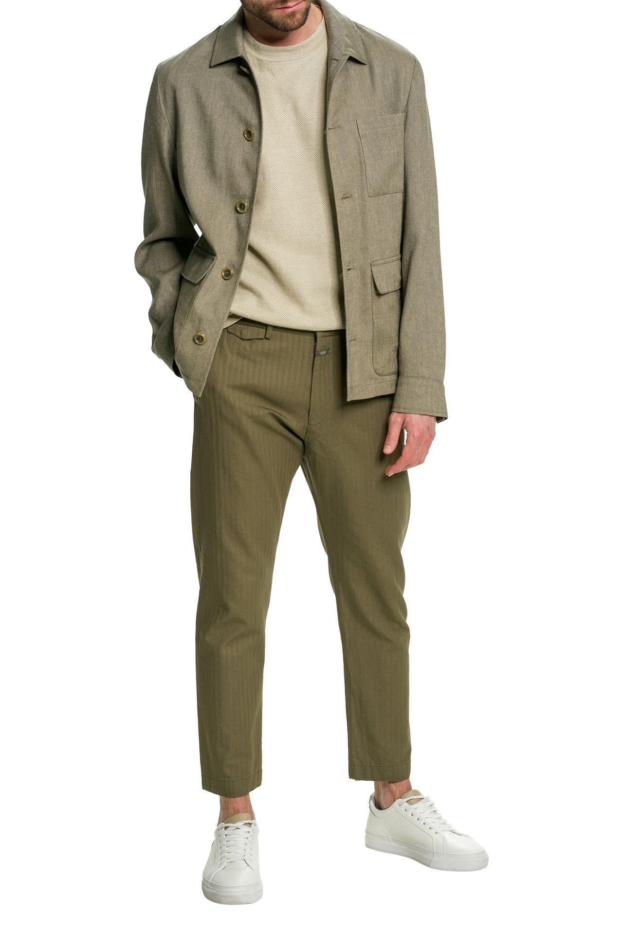 CLOSED Chino 'Atelier' oliv » günstig online kaufen | Outletcity