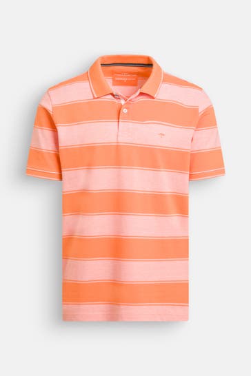 FYNCH-HATTON Polo-Shirt gestreift