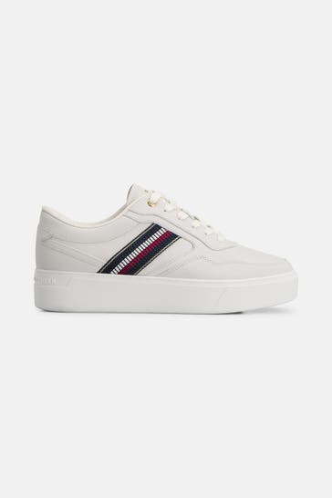 TOMMY HILFIGER Ledersneaker 'Seren' mehrfarbig