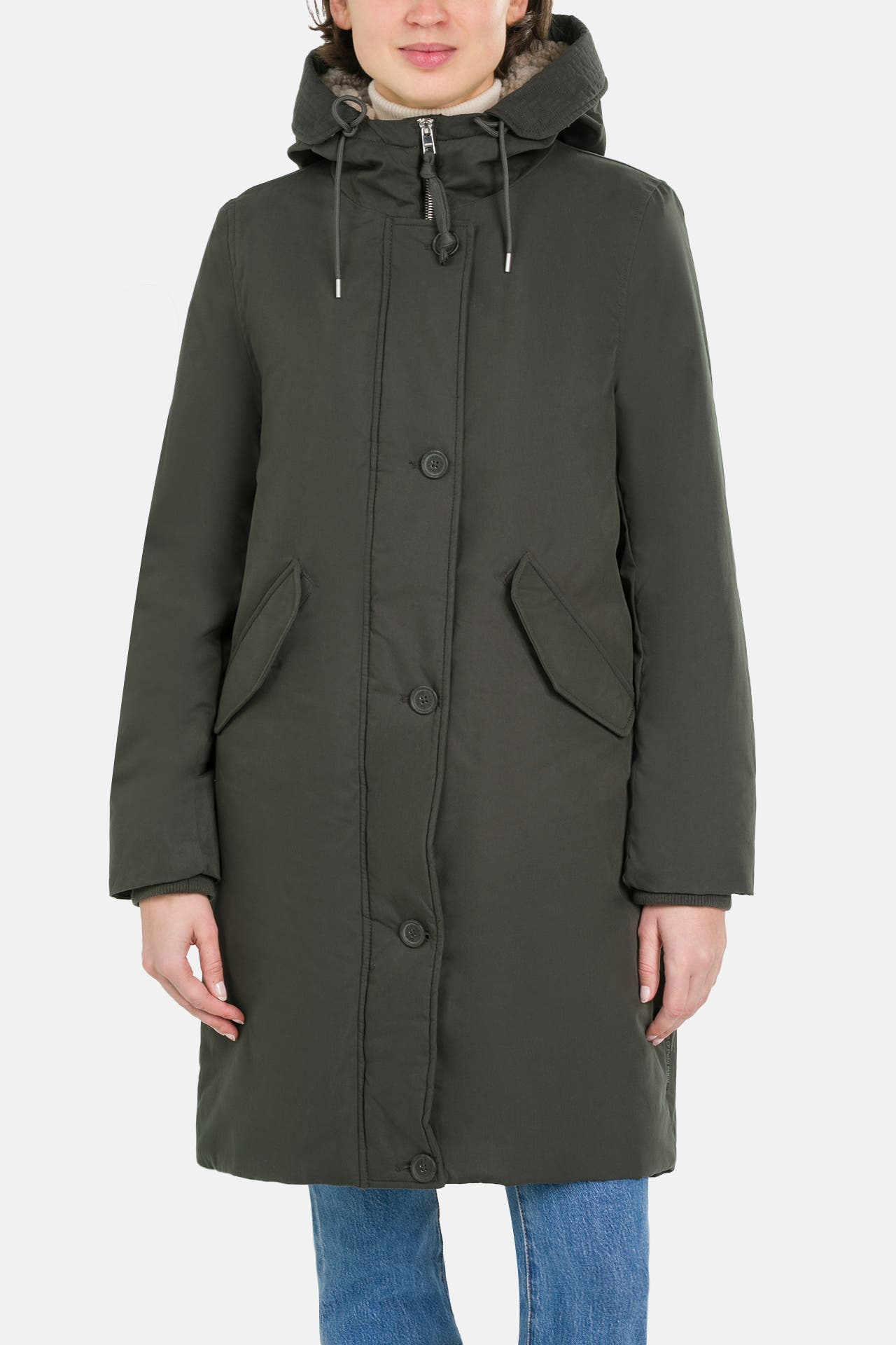 MARC O'POLO DENIM Parka waldgrün, Bild 1