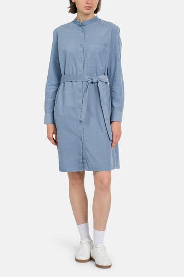 MARC O'POLO DENIM Blusenkleid blau