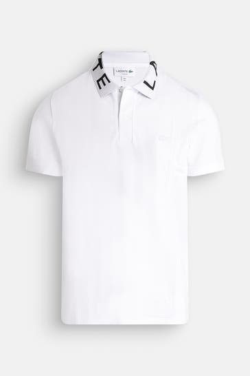 LACOSTE Polo-Shirt weiß