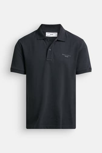 MARC O'POLO Polo-Shirt schwarz