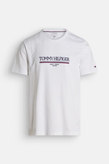 TOMMY HILFIGER T-Shirt weiß