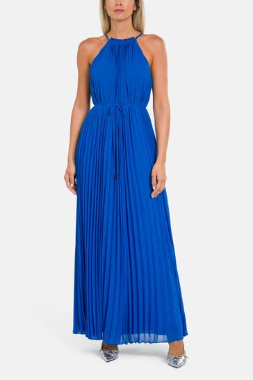 TED BAKER Maxi-Kleid 'Helyos' blau