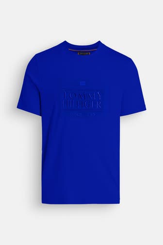 TOMMY HILFIGER T-Shirt königsblau