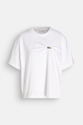 LACOSTE T-Shirt weiß