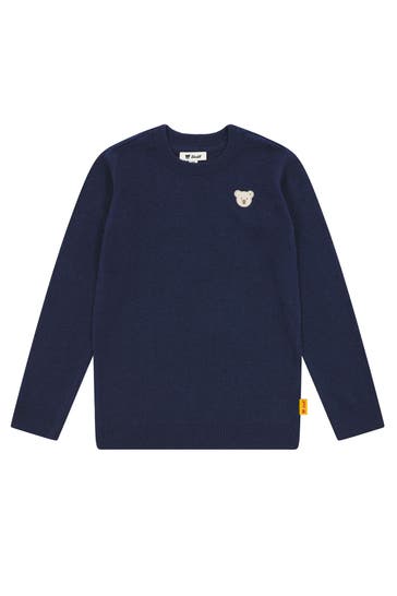 STEIFF Strickpullover navy