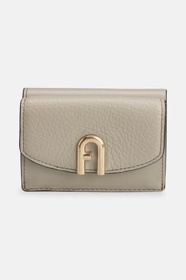 FURLA - Geldbörse 'Trifold' steingrau