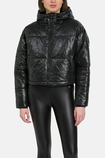 DKNY Steppjacke schwarz