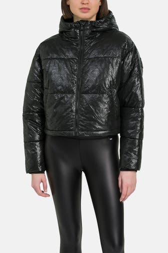 DKNY Steppjacke schwarz