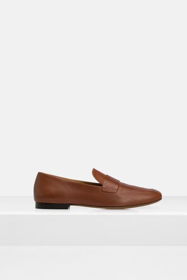 FERRAGAMO Slipper 'Gedone' braun