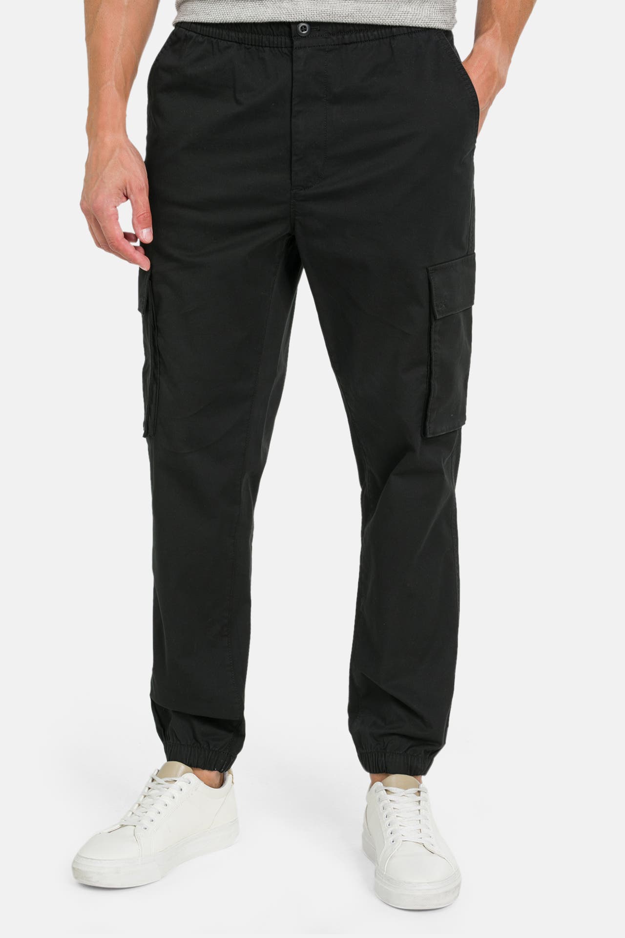 CALVIN KLEIN Cargohose schwarz, Bild 1
