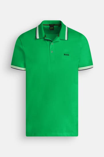 BOSS Polo-Shirt 'Paddy' grün