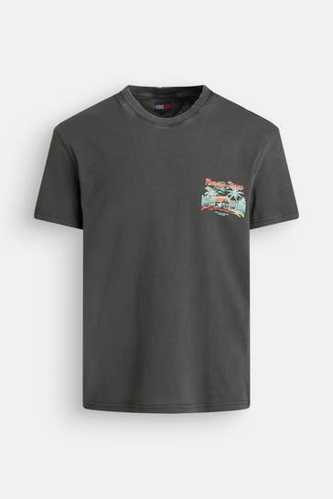 TOMMY HILFIGER T-Shirt grau