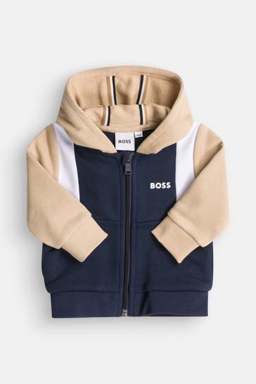 BOSS Sweatjacke mehrfarbig