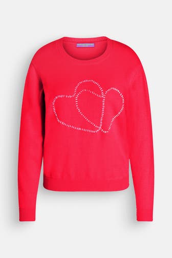 FRIEDA & FREDDIES NY Strickpullover rot