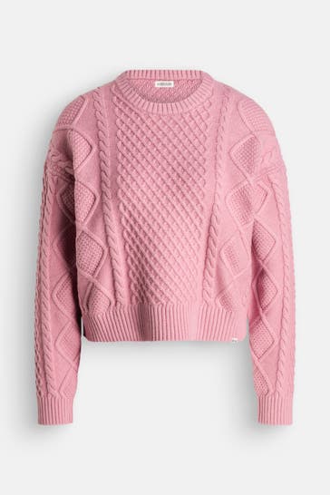 GUESS Strickpullover rosa