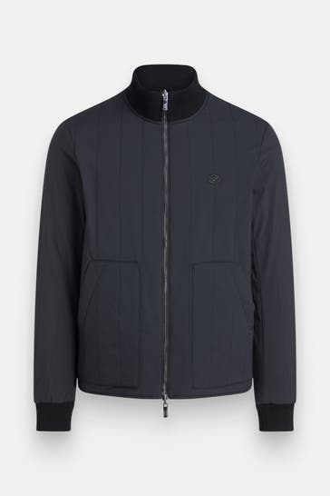 EMPORIO ARMANI Wende-Blouson schwarz