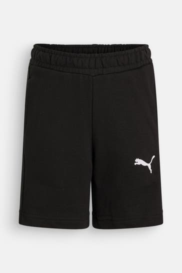 PUMA Sweat-Shorts 'Team Goal' schwarz