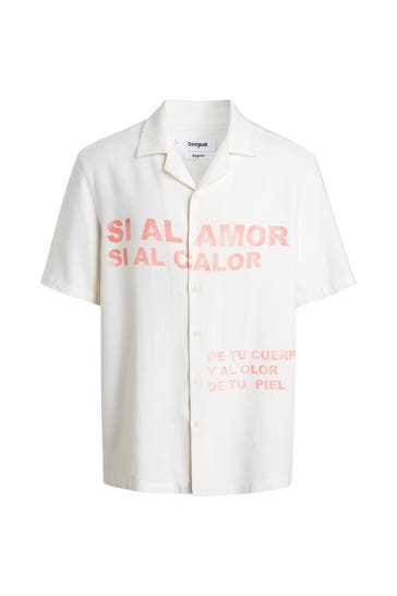 DESIGUAL Kurzarmhemd Regular