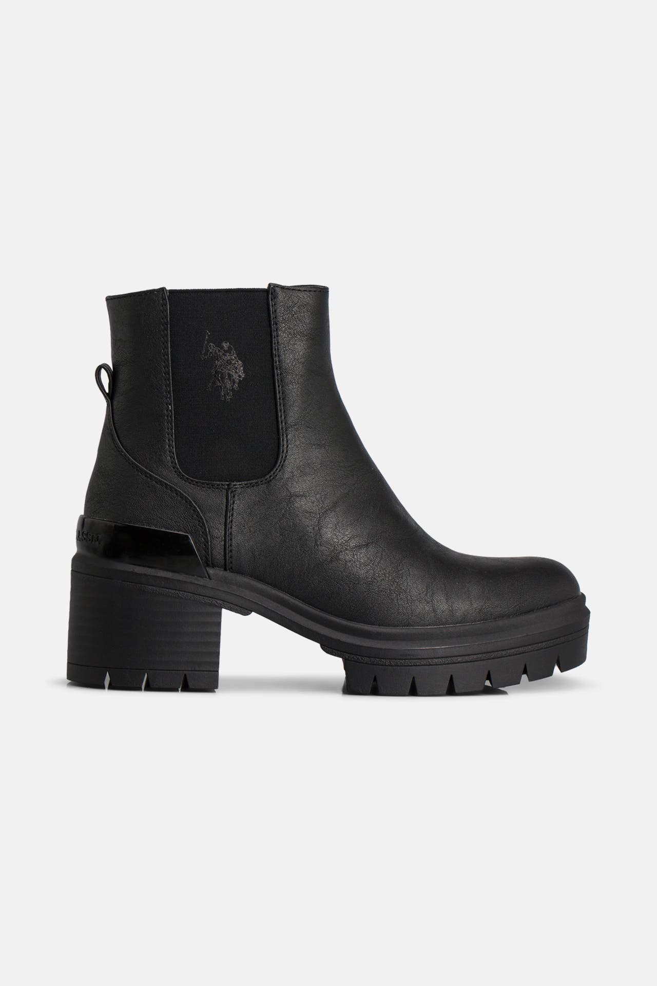U.S. POLO ASSN. Chelsea-Boots 'Haley' schwarz, Bild 1