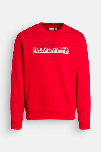 NAPAPIJRI Sweatshirt 'Bander' rot