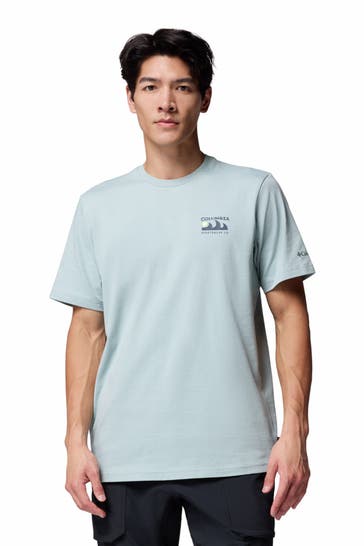 COLUMBIA T-Shirt 'Explorers Canyon™' graublau