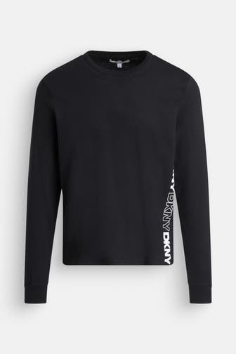 DKNY Longsleeve 'Elks' schwarz