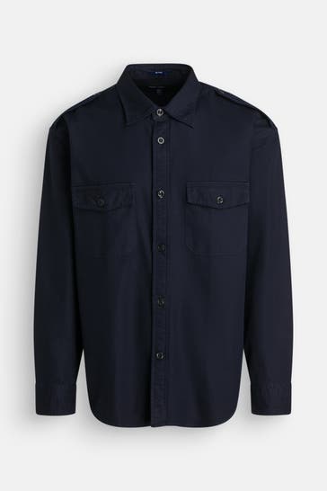 GANT Overshirt nachtblau