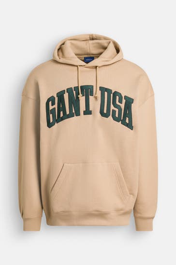 GANT Hoodie hellbraun