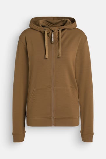 SUPER.NATURAL Sweatjacke braun