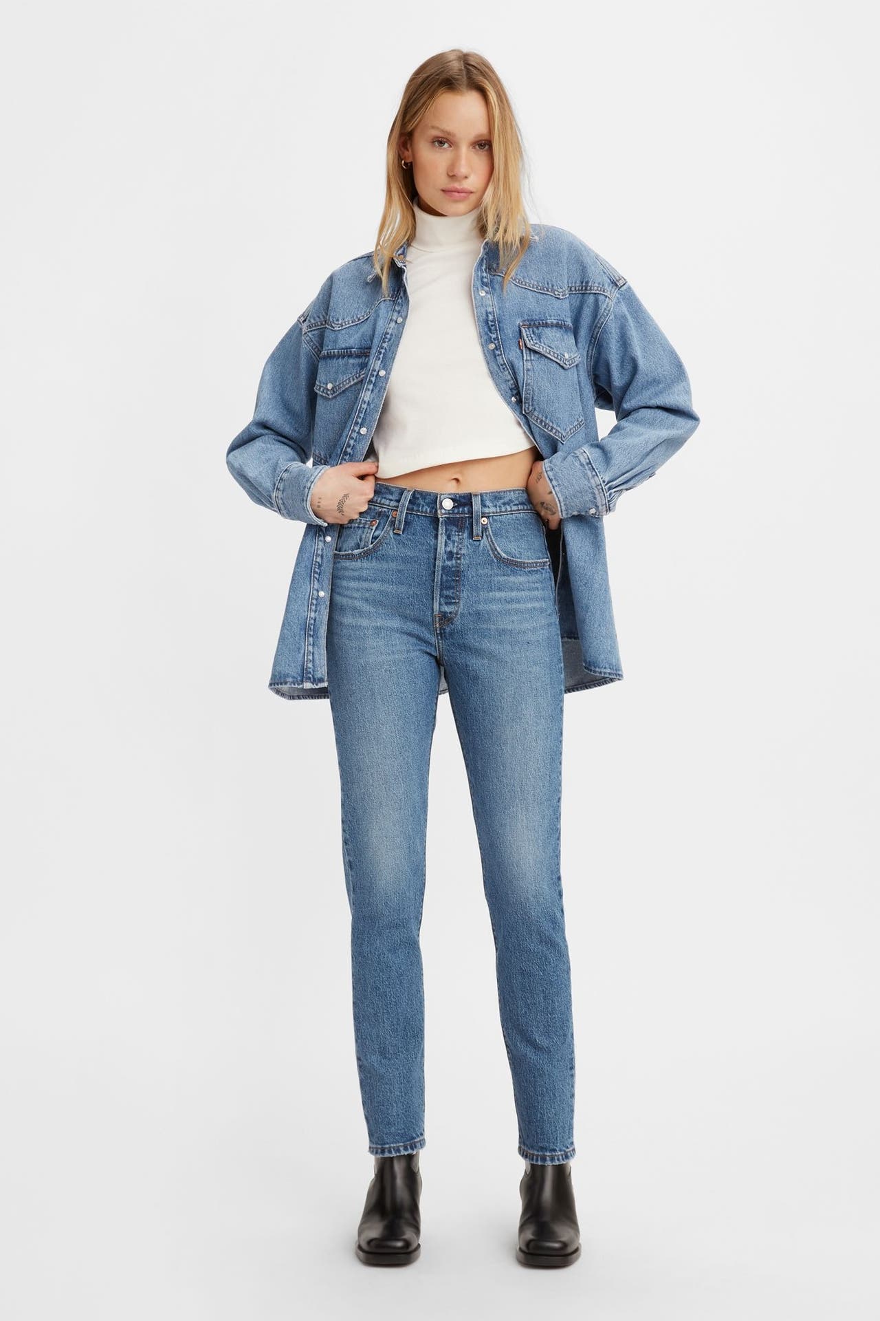 LEVI'S® Jeans '501' skinny, Bild 1