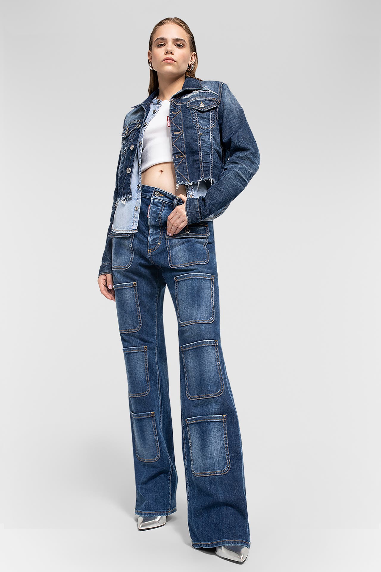 DSQUARED2 Jeansjacke zweifarbig, Bild 1