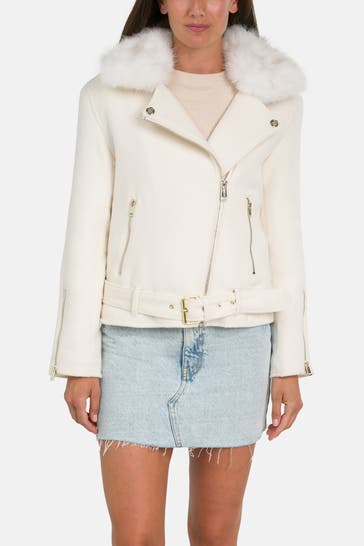 GUESS Jacke 'Nancy' ecru