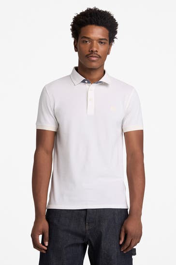 TIMBERLAND Polo-Shirt weiß