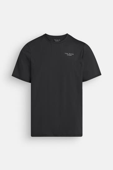 TED BAKER T-Shirt schwarz