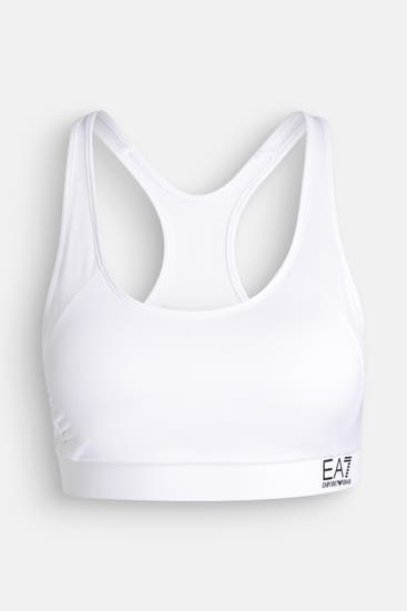 EA7 - Sport-Bustier weiß