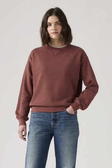 LEVI'S® Sweatshirt ziegelrot