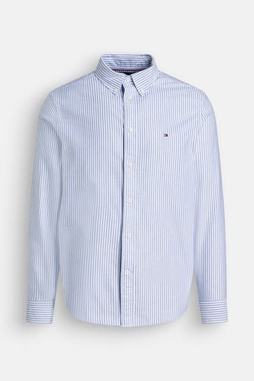 TOMMY HILFIGER Casual-Hemd gestreift Regular Fit