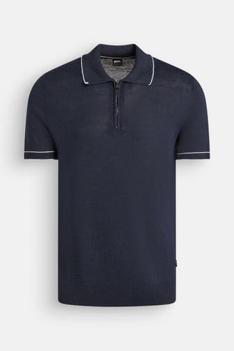 BOSS Polo-Shirt dunkelblau