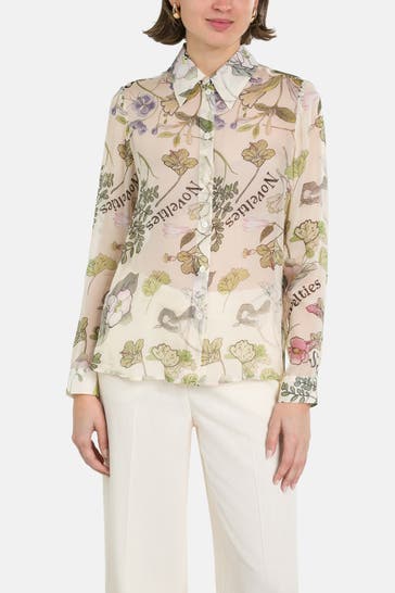 RIANI Casual-Bluse gemustert