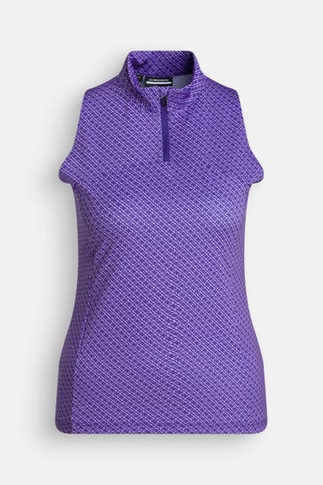 J.LINDEBERG SPORTSWEAR Top 'Tiana' gemustert